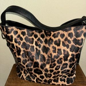 Leopard tote